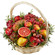 fruit basket with Pomegranates. Dominican Republic